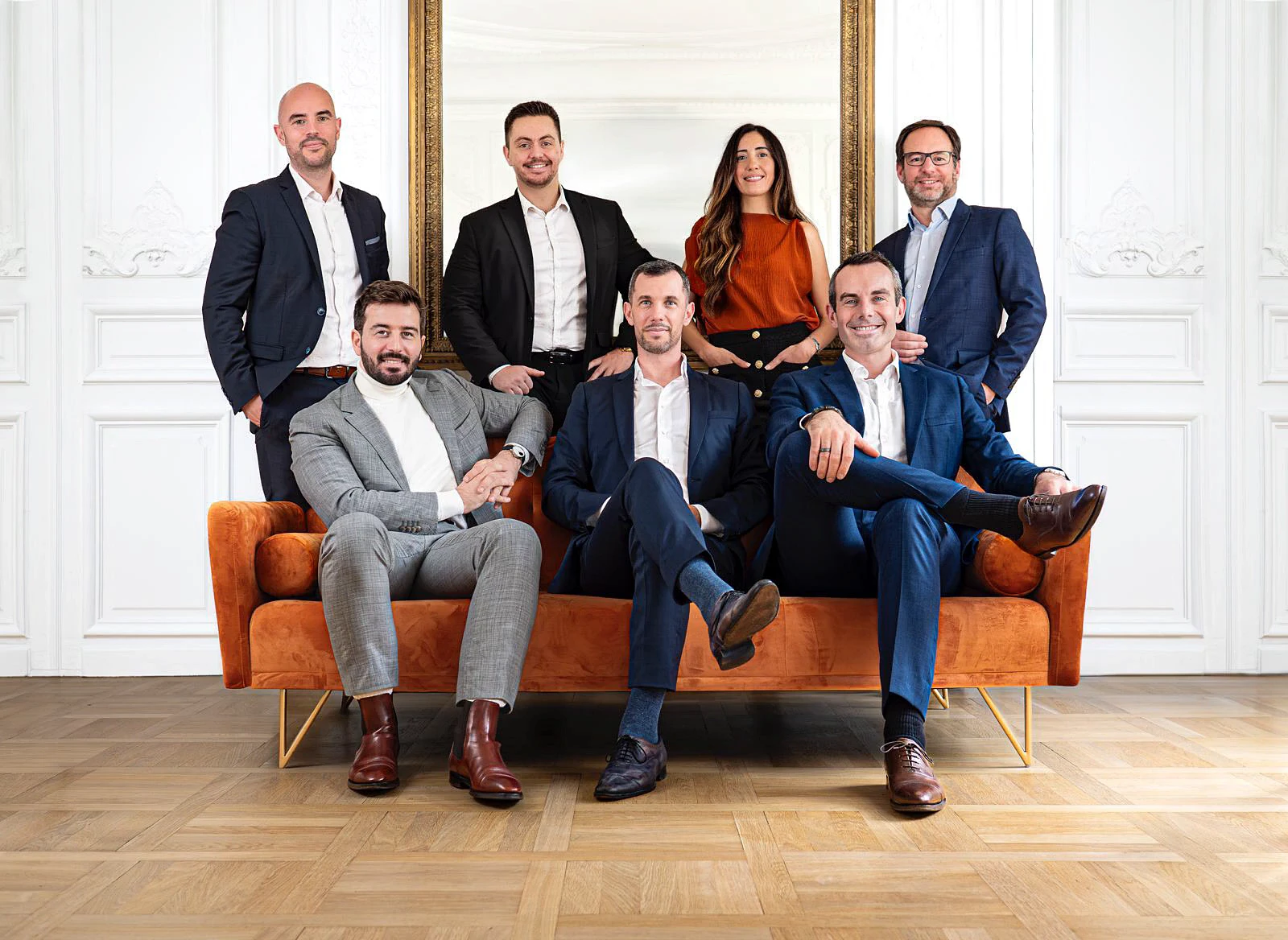 L’équipe PRIVEOS réunie au cabinet